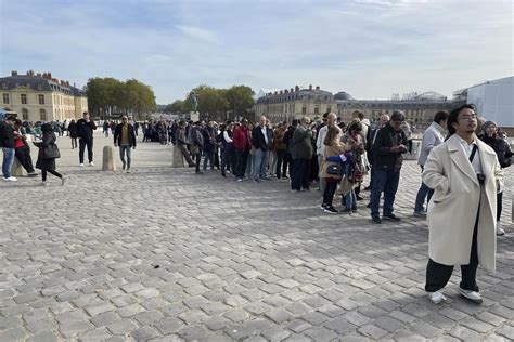 Versaille Palace evacuated for 3rd time this week following security alerts that included 3 airports